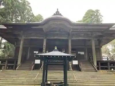無夷山　箟峯寺の本殿