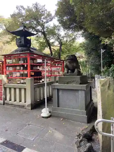瀧泉寺（目黒不動尊）の狛犬