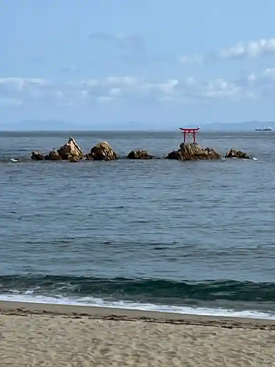 八幡奈多宮の景色