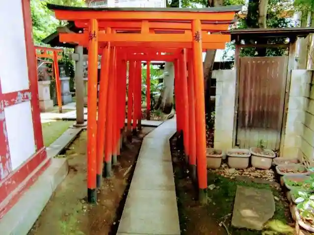 王子稲荷神社の鳥居