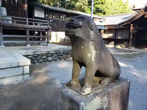 雀神社の狛犬