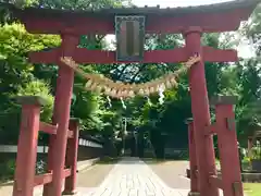 青海神社の鳥居