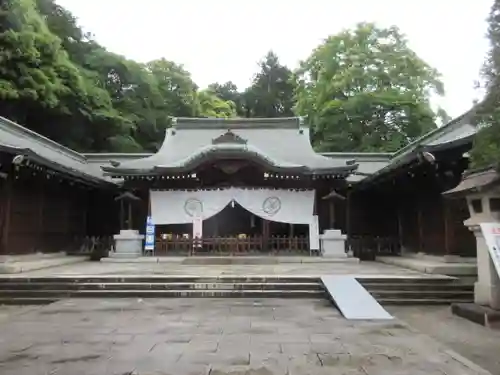 栃木縣護國神社の本殿