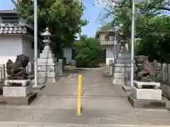 八幡社の狛犬