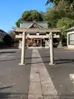 並木氷川神社の鳥居