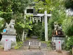 五所駒瀧神社の鳥居