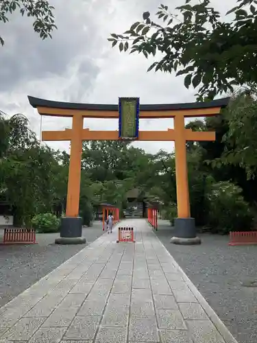 平野神社の鳥居