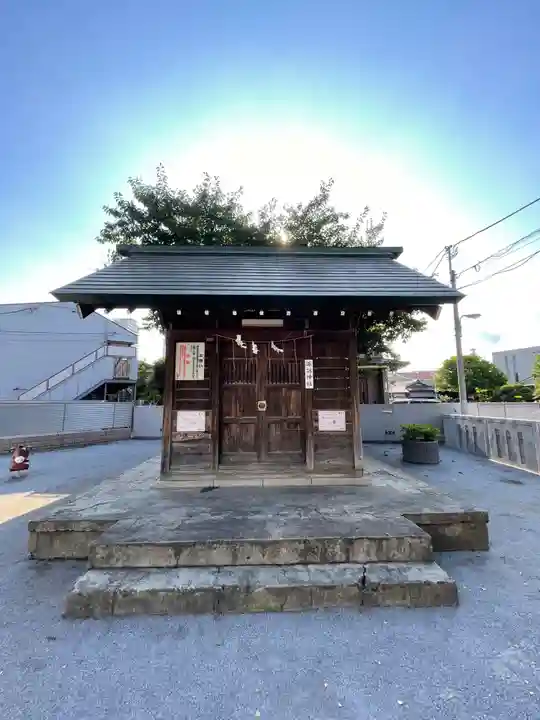 諏訪神社の本殿・本堂