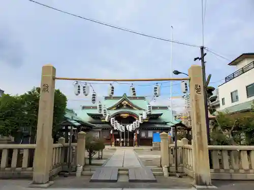 厄除の宮　駒林神社の鳥居