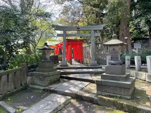 乙女稲荷神社の鳥居