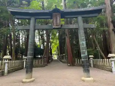 田村神社の鳥居
