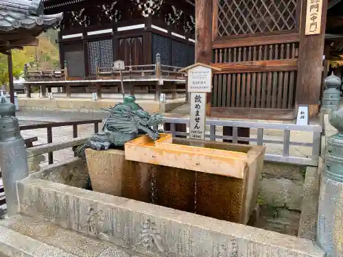清水寺の手水舎