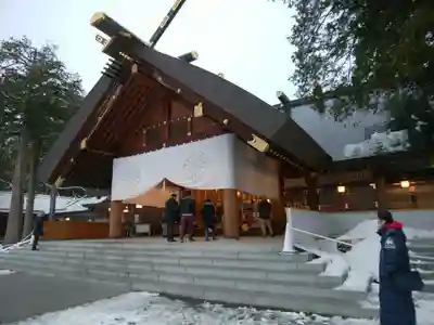 北海道神宮の本殿・本堂
