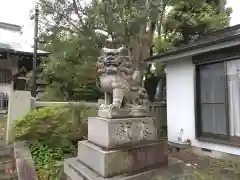 野庭神明社の狛犬