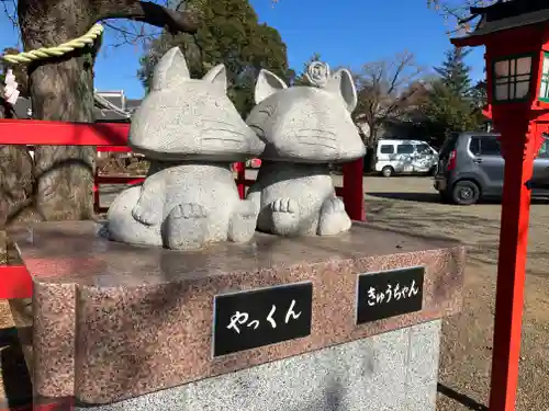 箭弓稲荷神社の狛犬