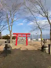 社台稲荷神社の鳥居