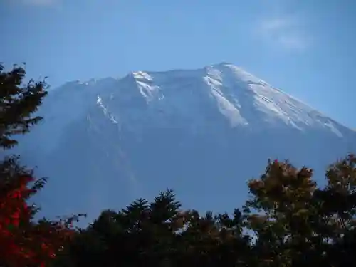 人穴浅間神社の景色