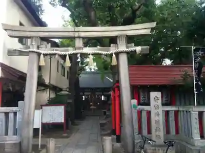 安倍晴明神社（阿倍王子神社境外末社）の鳥居