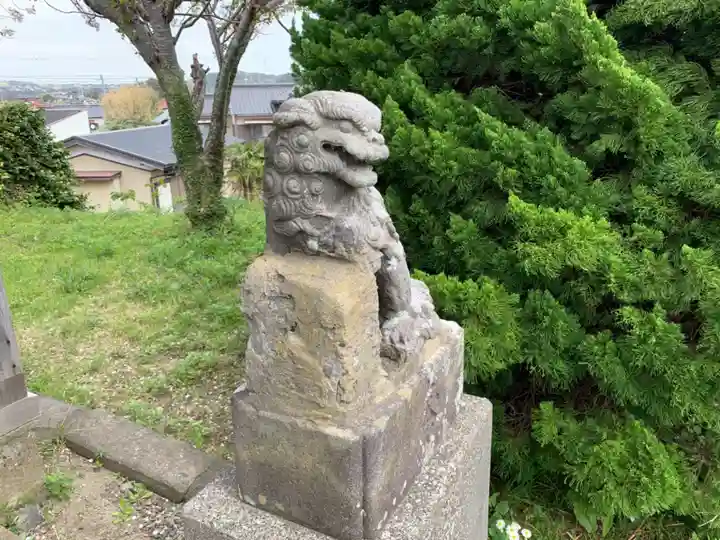 弁天神社の狛犬