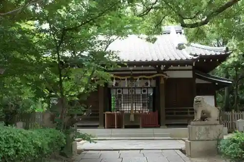 安居神社の本殿