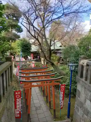花園稲荷神社の鳥居
