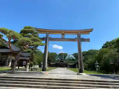 長野縣護國神社の鳥居