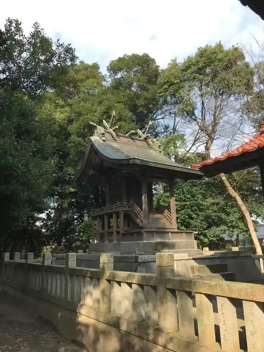 餘子神社の本殿・本堂