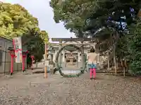 都波岐奈加等神社の鳥居