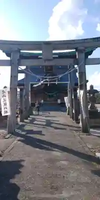 沼垂白山神社の鳥居