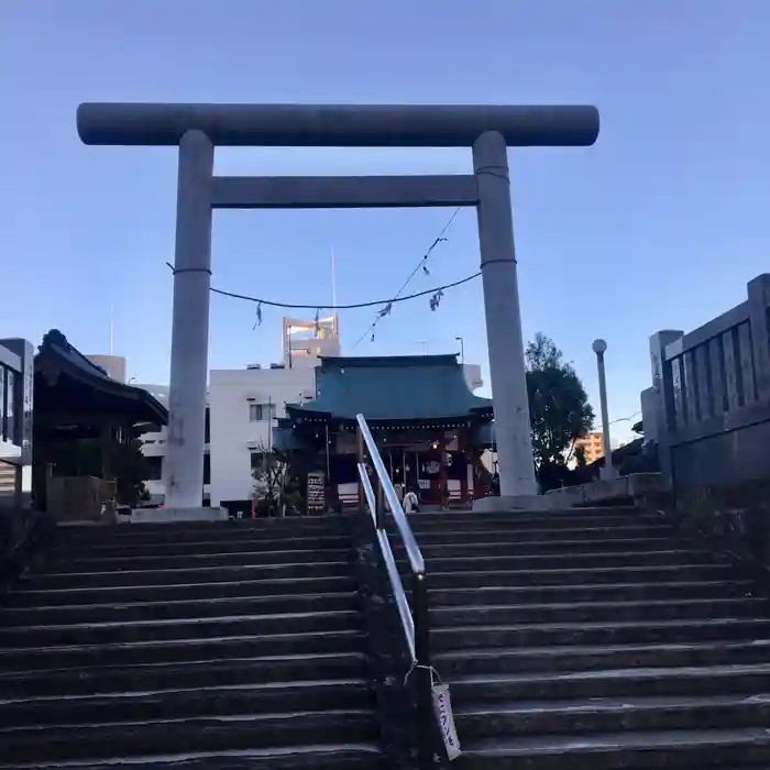 小松川神社の鳥居