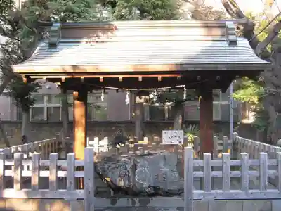 橘樹神社の手水舎