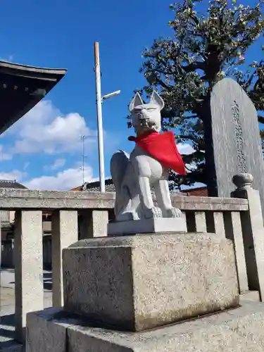 示現稲荷神社の狛犬