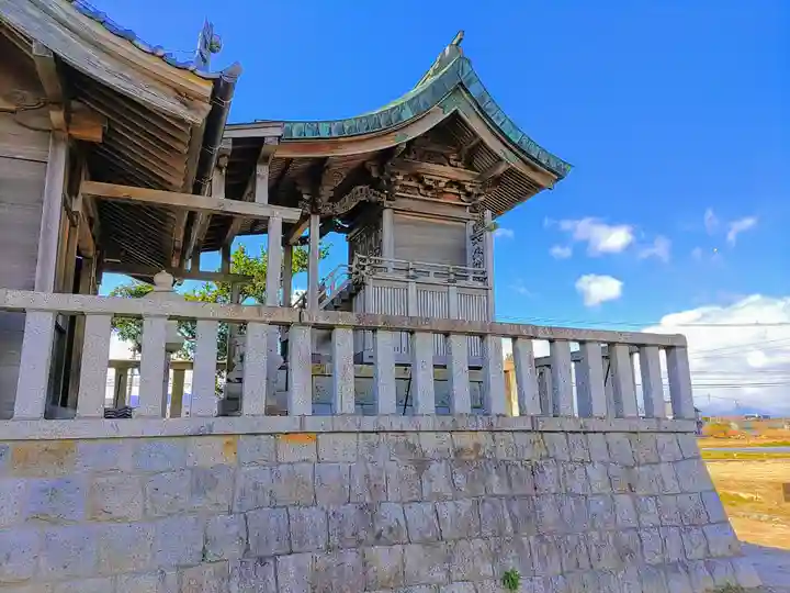 八幡社(立石)の本殿・本堂