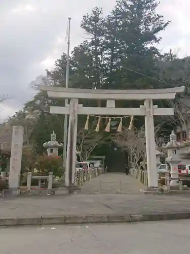 高瀧神社の鳥居