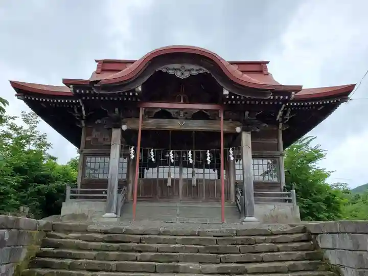 丸瀬布神社の本殿・本堂