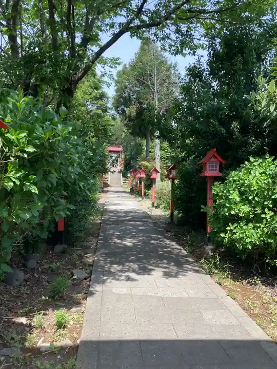 平出雷電神社の景色