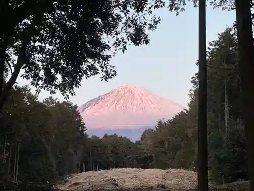 山宮浅間神社の景色