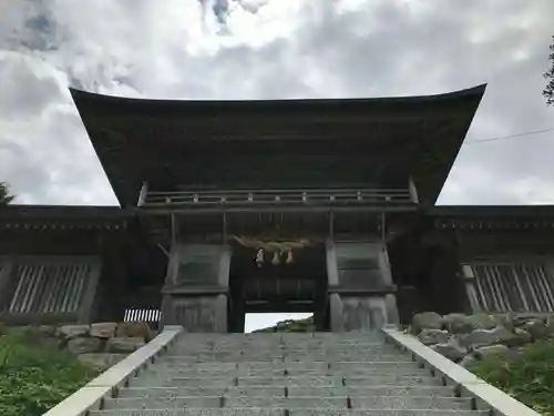 田島神社の山門