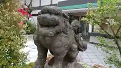 成子天神社の狛犬