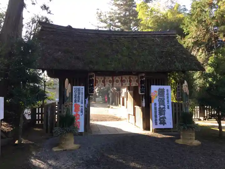 常陸國總社宮の山門・神門
