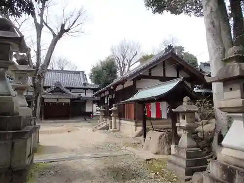 祝田神社の景色