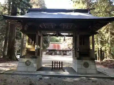 日咩坂鐘乳穴神社の山門・神門