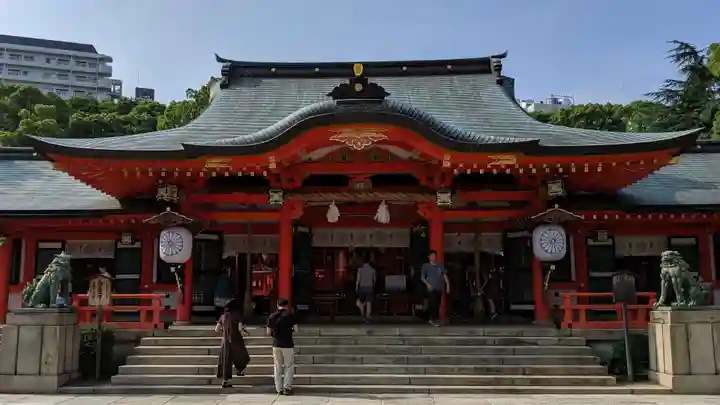 生田神社の本殿・本堂