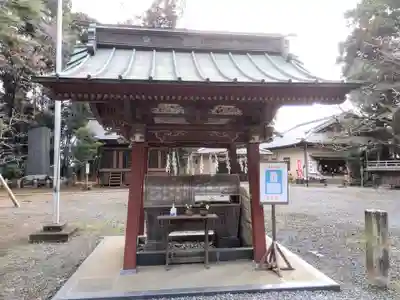 北野天神社の手水舎