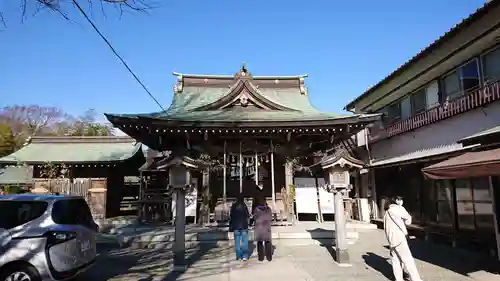 鴨居八幡神社の本殿・本堂