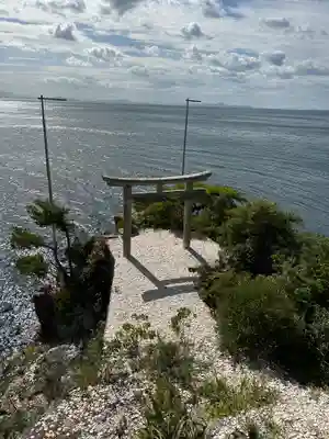 竹生島神社(都久夫須麻神社)の鳥居