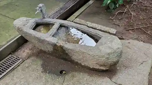 矢切神社の手水舎