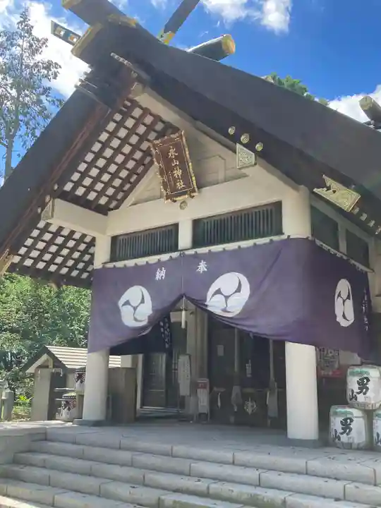 永山神社の本殿・本堂