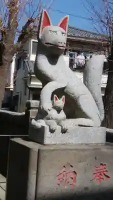 田丸稲荷神社の狛犬