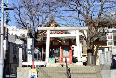 浅草富士浅間神社の鳥居
